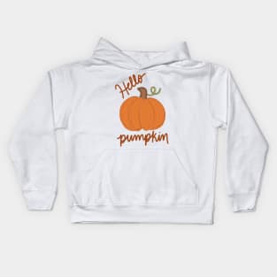 Hello Pumpkin Kids Hoodie